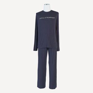 Kate Quinn Bamboo Mens Small Womens Medium Pajama Set